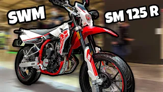 Nuova SWM SM 125 R 2022 | ACE of SPADES 125 | OUTLAW 125 | VA 125 SM : Walkaround Eicma 2021