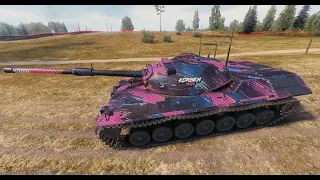 World of Tanks Leopard PTA: 11 Kills | 1 VS 5 | 10k Damage