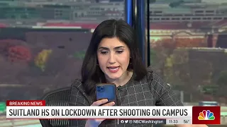 Suitland High School on Lockdown After Shooting on Campus | NBC4 Washington