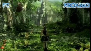 Tomb Raider Underworld - PC vs. XBOX 360 comparison / összehasonlítás