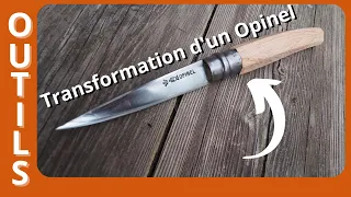 Comment Transformer un Opinel en Couteau de Sculpteur ?