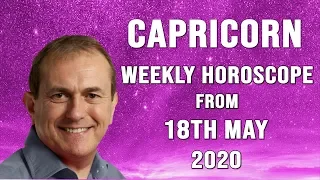 Capricorn Weekly Horoscope from 18th May