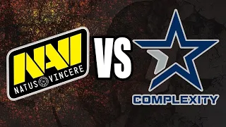 RU map 1 Dust 2 NAVI vs Complexity BO3 | ESL Pro League Season 13