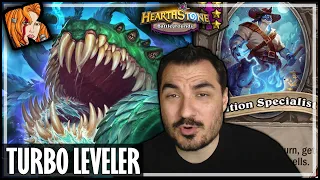 A TURBO LEVELER IS ALL YOU NEED! - Hearthstone Battlegrounds