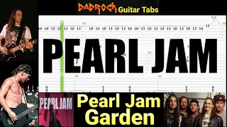 Garden - Pearl Jam - Guitar + Bass TABS Lesson