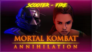 Mortal Kombat: Annihilation/Scooter - Fire || Remix|| #rock #metal