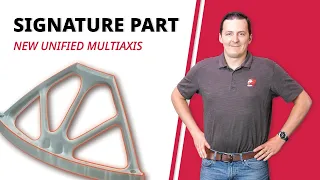 New Unified Multiaxis Toolpath in Mastercam 2023 | Mastercam 2023 Signature Parts