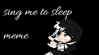 Sing me to sleep meme || Gacha Club || Live 2D Cubism || 15 subscriber special || Black&White Devil