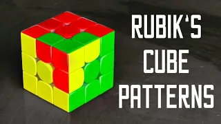 6 Cool and Amazing Rubik's Cube Patterns