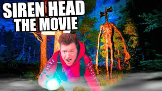 SIREN HEAD THE MOVIE Escaping  The HAUNTED Forest (3AM Challenge)