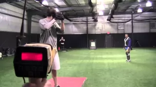 Radar Pitching Trainer - Stuart Pomeranz hits 91 MPH