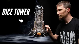 Miniature Castle DICE Tower - Dungeons and Dragons