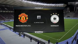 FIFA 15 - Manchester United Vs Germany | HD Gameplay