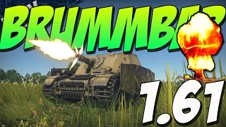 BABY STRUMTIGER - BRUMMBÄR 150mm DERP (War Thunder 1.61 Gameplay)