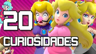 20 Curiosidades de PEACH 👑 TODOS los SECRETOS ocultos y DATOS que se CONOCEN 💖 Princesa Peach 👸🏼