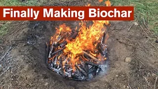 Finally Making Biochar