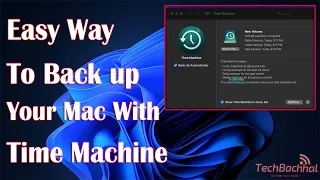 Backup Your Apple Mac With Time Machine  - 2 Fix How To