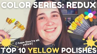 My FAVORITE Yellow Nail Polishes | Color Series: Redux