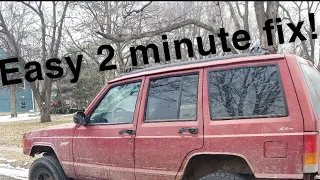 How To: Fix Power Windows on a 1997-2001 Jeep Cherokee XJ  THANKS GETJEEPING!