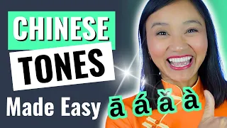 Chinese Tones Pronunciation ⎜ Easiest Way to Learn The Four Mandarin Tones【Pinyin Tones Lesson 2】