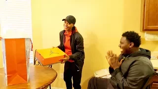 FAKE JORDANS CHRISTMAS PRANK!!