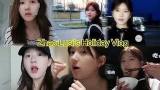 Zhao Lusi shares her skincare routine + holiday vlog