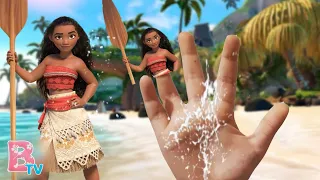 MOANA FINGER FAMILY Nursery Rhymes & Kids Songs