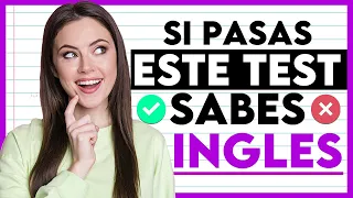 🔴 ¿PUEDES PASAR ESTE EXAMEN DE INGLÉS? 🎯 LOS VERBOS MÁS USADOS DEL INGLÉS 📝 PRUEBA DE VOCABULARIO ✅