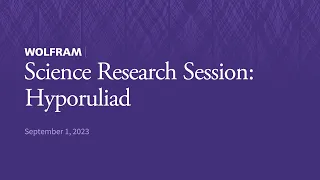 Science Research Session: Hyporuliad