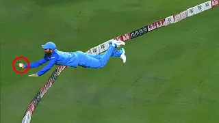 Top 10 Amazing Boundary Catches In Cricket | Boundary Catches | Cricket