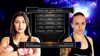 Aylin Villalobos VS Paeton Olejniczak - DECISION AFTER GOING THE DISTANCE!