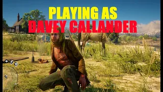 Red Dead Redemption 2 - Playing as Davey Callander