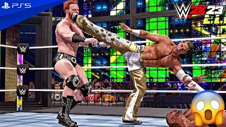 WWE 2K23 - Sheamus vs Cena vs Orton vs CM Punk vs HBK vs Brock Lesnar - Elimination Chamber Match