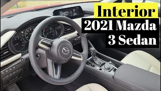 2021 Mazda 3 Sedan Premium Plus Interior