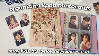 📓новые биндеры,организация kpop карт stray kids, bts, twice and more | organizing kpop photocards