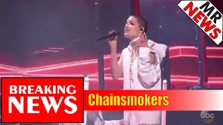 Chainsmokers | The Chainsmokers, Halsey & Travis Barker Get 'Closer' Right at the 2016 AMAs