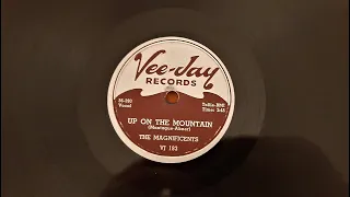 "Up On The Mountain" by The Magnificents 78rpm RCA Victor 1-EMP-2E Record Player