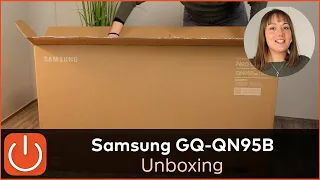 UNBOXING - Samsung GQ55QN95B Neo QLED TV 2022 - Thomas Electronic Online Shop