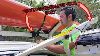 How to Load/Unload and Secure your Boat (Outrigger Canoe/Surfski)