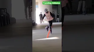 Lowest Limbo Skating | Record Breaking | Trending Athletes #shorts