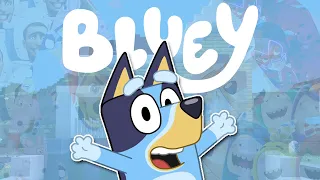 BLUEY y los APOCALIPSIS 🐶 ¡Episodios Completos! 🔴 | Las Aventuras de BLUEY en Minecraft!