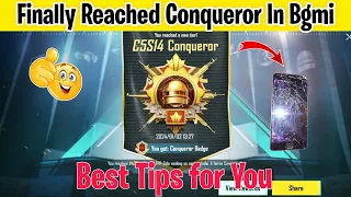 🇮🇳 DAY-14 FINALLY REACHED CONQUEROR IN C5S15 || SOLO CONQUEROR TIPS AND TRICKS MARTIN GAMING