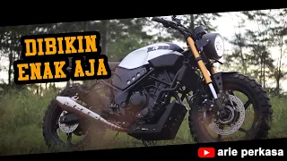 Modifikasi CBR 250r Abs Jadi seperti XSR