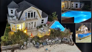 Beautiful Beach House Modelling Diorama Apocalypse Ghost Ship  scale 1:35 / 1:200