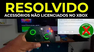 A solução simples para os controles não licenciados no Xbox Series │[Resolvido] 2024