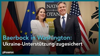 Baerbock in Washington: Statement der Bundesaußenministerin