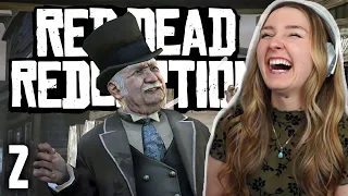 This Game is HILARIOUS! | First Time Playing Red Dead Redemption | Part 2
