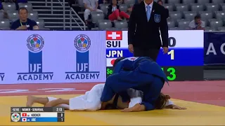 Fabienne Kocher vs Uta Abe | Semi-Final -52 Zagreb Grand Prix 2022