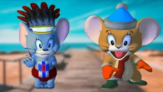 Tom and Jerry War of the Whiskers(3v1):Nibbles and Jerry and Tom vs Spike Gameplay HD - Kids Cartoon