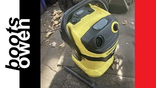 Karcher WD5 wet and dry vacuum cleaner won't turn on, how to repair the switch!